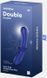 Стеклянный фаллоимитатор Satisfyer Double Crystal light blue 1247680 фото 5