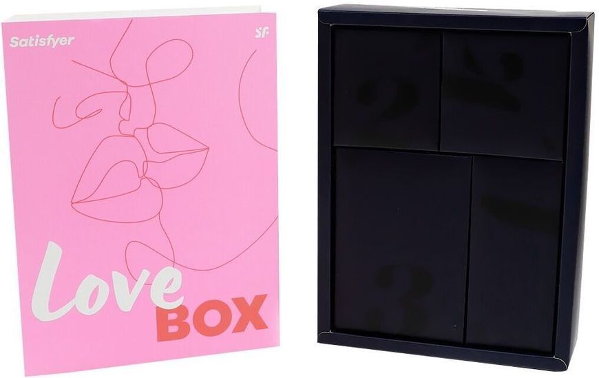 Набор Satisfyer Love Box, игрушка для него и для нее, белье, мешочек для хранения 1312823 фото