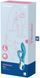 Вібратор кролик із потрійним відростком Satisfyer Embrace me Turquoise 982428 фото 2