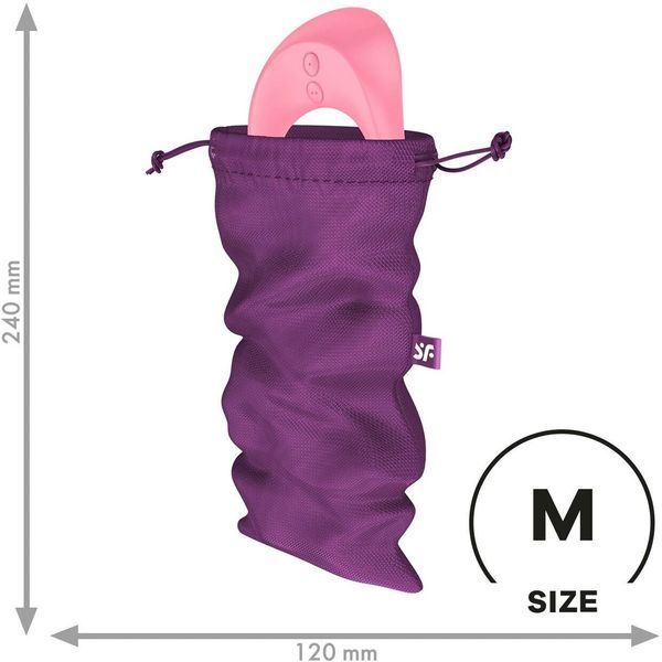 Мішечок для зберігання іграшок Satisfyer Treasure Bag M Violet 1329927 фото