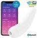 Вакуумный клиторальный стимулятор Satisfyer Curvy 2+ White 669603 фото 1