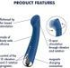 Вибратор Satisfyer Spinning G-Spot 1 Blue 1329884 фото 5