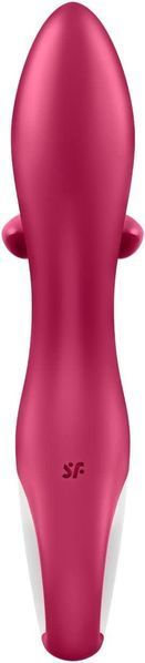 Вібратор-кролик Satisfyer Embrace Me berry 948049 фото