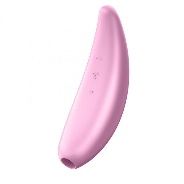 Вакуумный клиторальный стимулятор Satisfyer Curvy 3+ 698358 фото