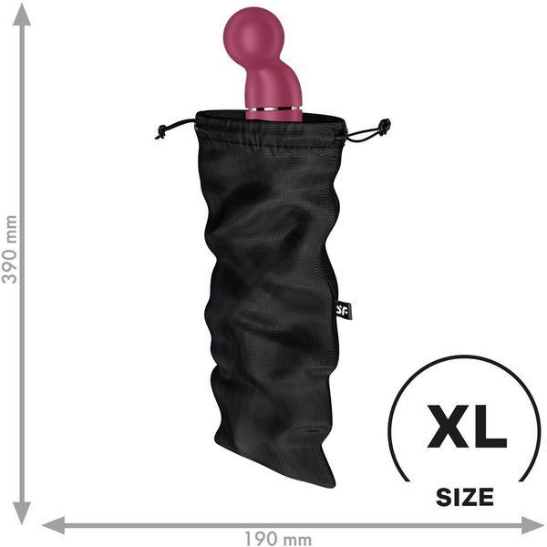 Мішечок для зберігання іграшок Satisfyer Treasure Bag XL Black 1329928 фото