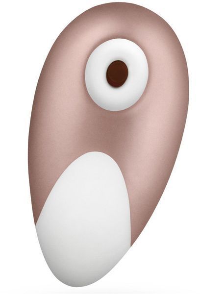 Satisfyer Pro Deluxe NG Rose Gold - компактний вакуумний стимулятор клітора 515787 фото