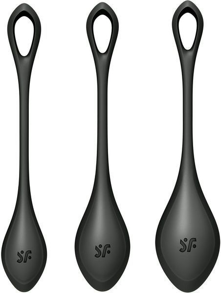 Набор йони бусин Satisfyer Yoni Power 2 Black 889610 фото