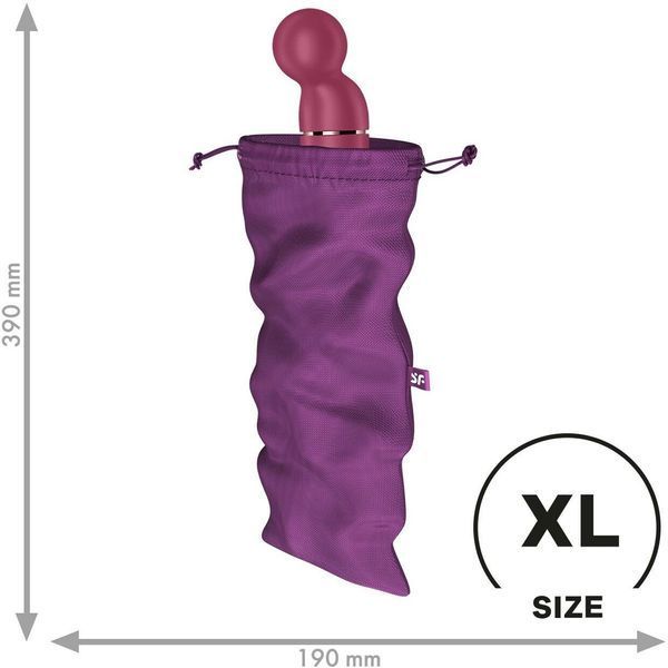 Мішечок для зберігання іграшок Satisfyer Treasure Bag XL Violet 1329930 фото