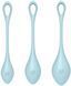 Набор йони бусин Satisfyer Yoni Power 2 Light Blue 889611 фото 3