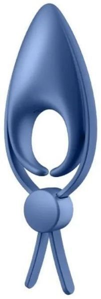 Ерекційне віброкільце лассо з регулюванням розміру Satisfyer Sniper Blue 943971 фото