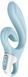 Вибратор-кролик Satisfyer Love Me Blue, гибкий, отросток с тройным кончиком 1104712 фото 1