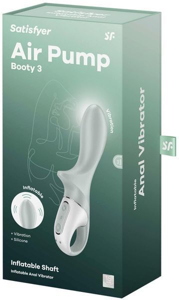 Вібратор Satisfyer Air Pump Booty 3 1422040 фото