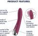 Вибратор Satisfyer Spinning Vibe 1 Red 1329888 фото 8