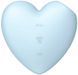 Кліторальний стимулятор Satisfyer Cutie Heart із вібрацією blue 948051 фото 1