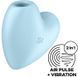 Кліторальний стимулятор Satisfyer Cutie Heart із вібрацією blue 948051 фото 6