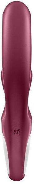 Вибратор-кролик Satisfyer Love Me Red, гибкий, отросток с тройным кончиком 1104713 фото