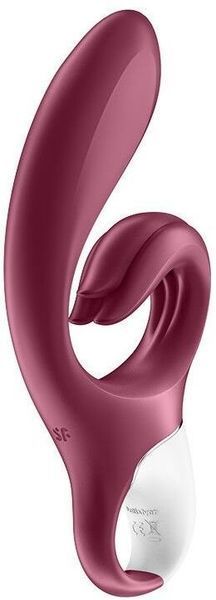 Вибратор-кролик Satisfyer Love Me Red, гибкий, отросток с тройным кончиком 1104713 фото