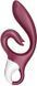Вибратор-кролик Satisfyer Love Me Red, гибкий, отросток с тройным кончиком 1104713 фото 2