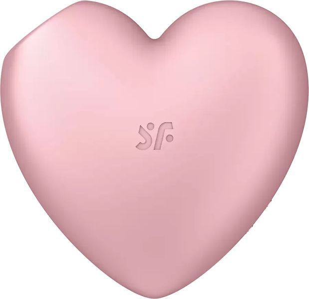 Кліторальний стимулятор Satisfyer Cutie Heart із вібрацією pink 948052 фото
