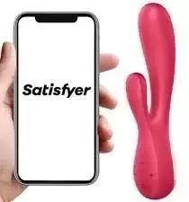 Вибратор кролик Satisfyer Mono Flex Red 698440 фото