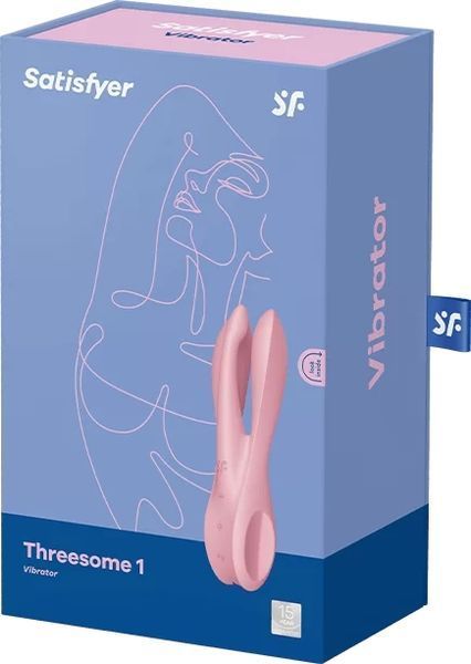 Клиторальный вибратор Satisfyer Threesome 1 Pink 1033969 фото