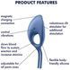 Віброкільце Satisfyer Swordsman blue 948050 фото 3