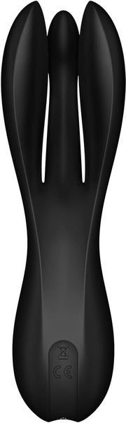 Клиторальный вибратор Satisfyer Threesome 2 Black 1395353 фото