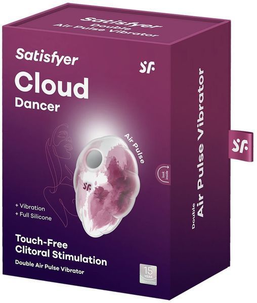 Вакуумный вибратор Satisfyer Cloud Dancer (Red) 1280736 фото