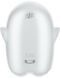 Вакуумний кліторальний стимулятор із вібрацією Satisfyer Glowing Ghost White 1329860 фото 8