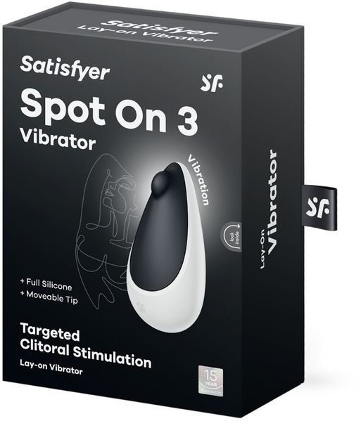 Вибратор Satisfyer Spot On 3 Black 1422060 фото