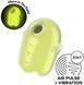 Вакуумний кліторальний стимулятор із вібрацією Satisfyer Glowing Ghost Yellow 1329861 фото 5