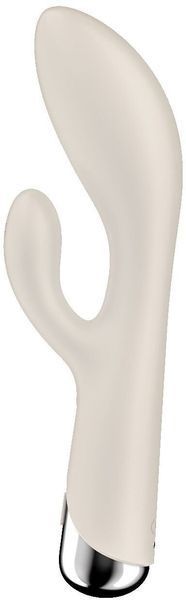 Вібратор-кролик Satisfyer Spinning Rabbit 1 Beige 1329890 фото