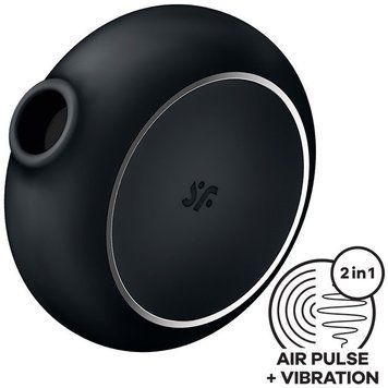 Вакуумный стимулятор Satisfyer Pro To Go 3 Black 1033963 фото
