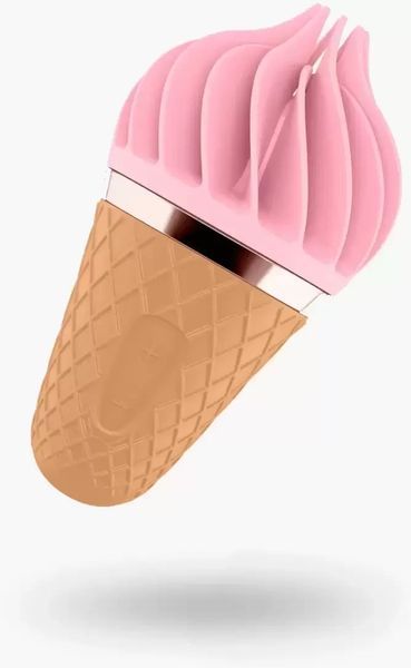 Стимулятор для клитора с вращающимися лепестками Satisfyer Lay-On - Sweet Treat Pink/Brown 788068 фото