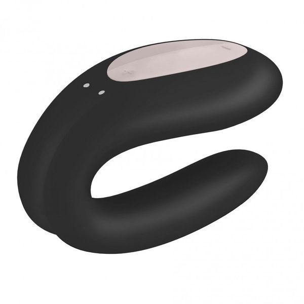 Вибратор для пар Satisfyer Double Joy Black 698396 фото