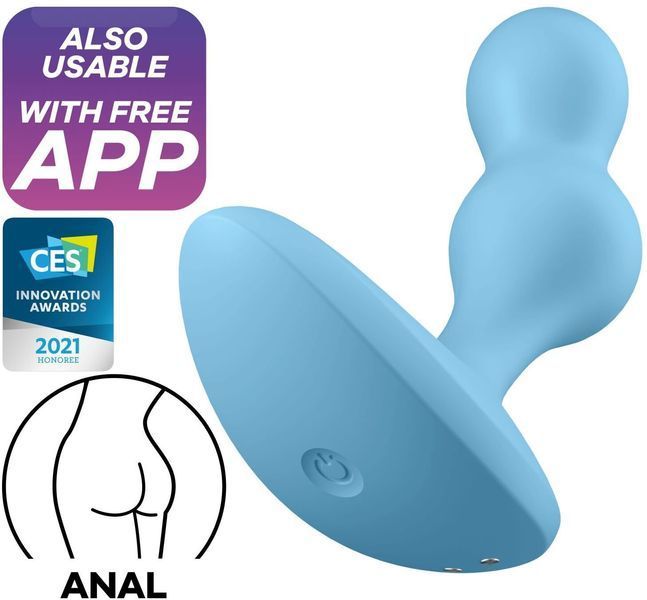 Смарт масажер простати Satisfyer Deep Diver Light Blue 969308 фото