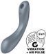 Вакуумный стимулятор с вибрацией Satisfyer Curvy Trinity 1 Bluegrey 1176185 фото 1