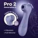 Вакуумний кліторальний стимулятор Satisfyer Pro 2 Generation 3 with Liquid Air Lilac 1176184 фото 4