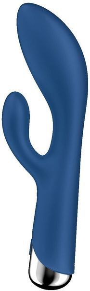 Вібратор-кролик Satisfyer Spinning Rabbit 1 Blue 1329891 фото