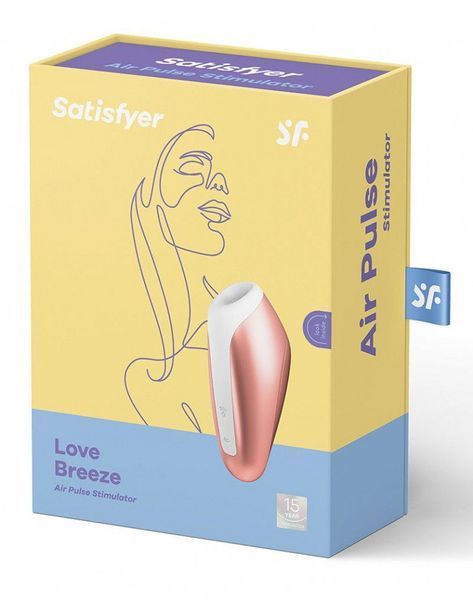 Миниатюрный вакуумный стимулятор Satisfyer Love Breeze Copper 728648 фото