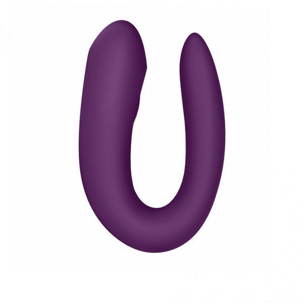Вибратор для пар Satisfyer Double Joy Violet 698394 фото