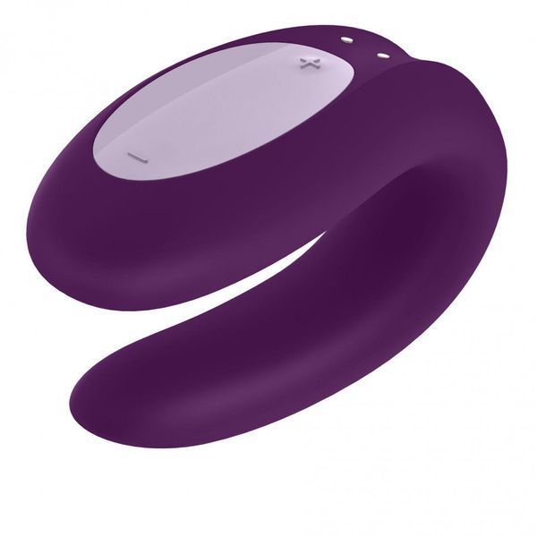 Вибратор для пар Satisfyer Double Joy Violet 698394 фото