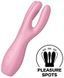 Клиторальный вибратор Satisfyer Threesome 3 Pink с тремя пальчиками 939618 фото 2