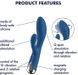 Вібратор-кролик Satisfyer Spinning Rabbit 1 Blue 1329891 фото 6