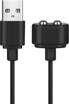 Заряджання (запасний кабель) для іграшок Satisfyer USB charging cable Black 1131205 фото