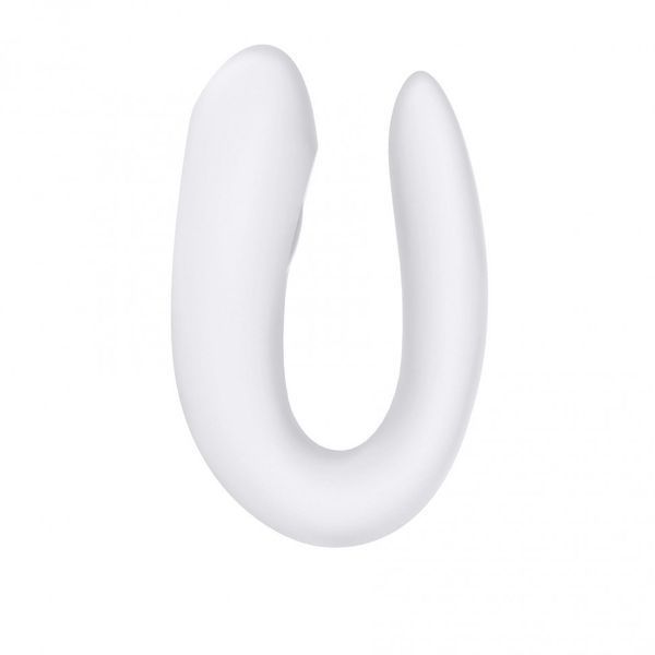 Вибратор для пар Satisfyer Double Joy White 698395 фото