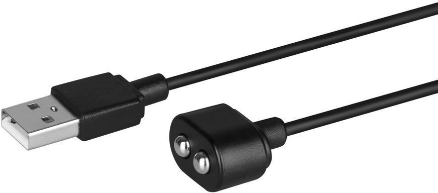 Заряджання (запасний кабель) для іграшок Satisfyer USB charging cable Black 1131205 фото