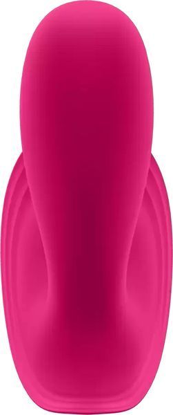 Вібратор із двома моторами для точки G Satisfyer Top Secret (рожевий) 891584 фото