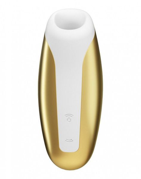 Миниатюрный вакуумный стимулятор Satisfyer Love Breeze Yellow 728646 фото