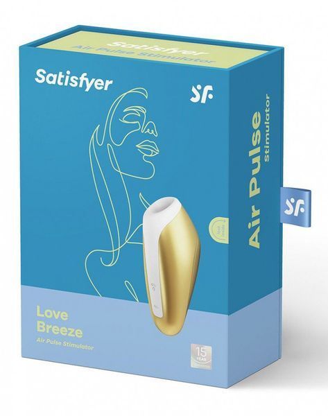 Миниатюрный вакуумный стимулятор Satisfyer Love Breeze Yellow 728646 фото